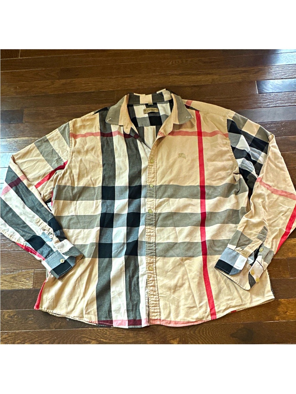 Burberry Brit Long-Sleeve Button-Up Shirt